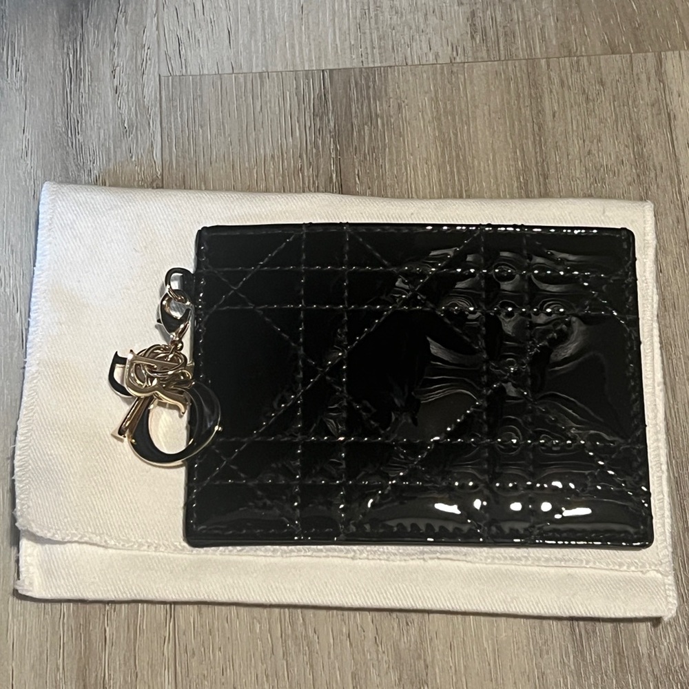 Lady Dior Freesia Card Holder